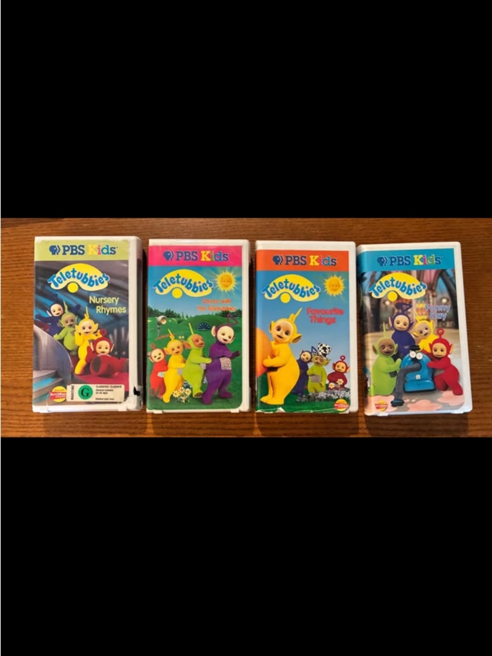 Teletubbies VHS Collection of Four